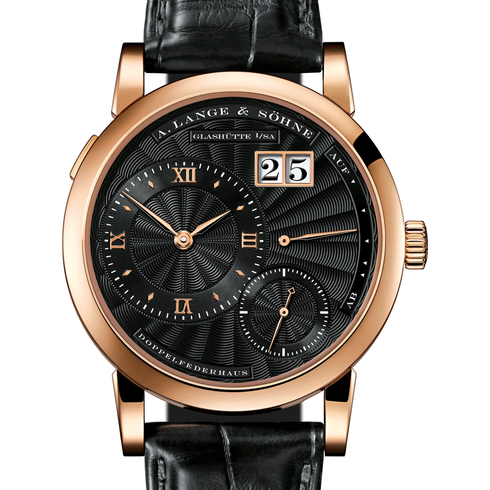 A. Lange & Söhne Pink Gold, Black Dial