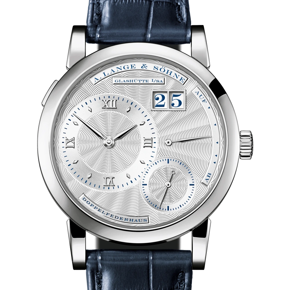 A. Lange & Söhne Platinum, Rhodié Dial