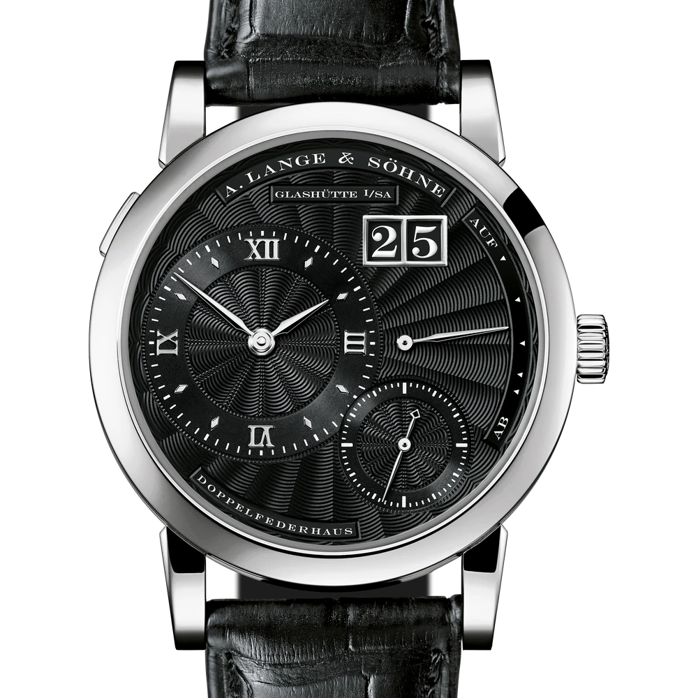 A. Lange & Söhne Platinum, Black Dial