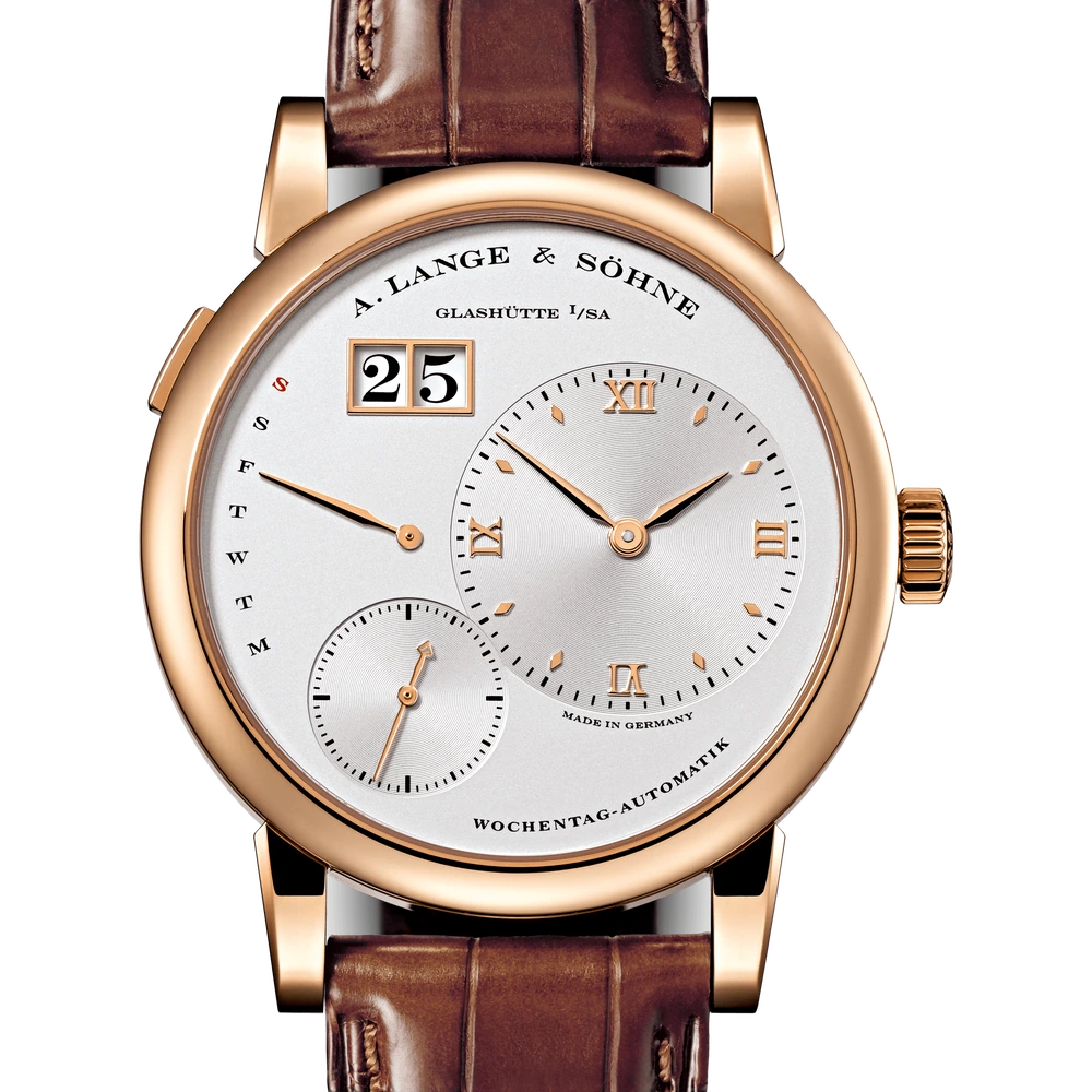 A. Lange & Söhne Pink Gold, Argenté Dial