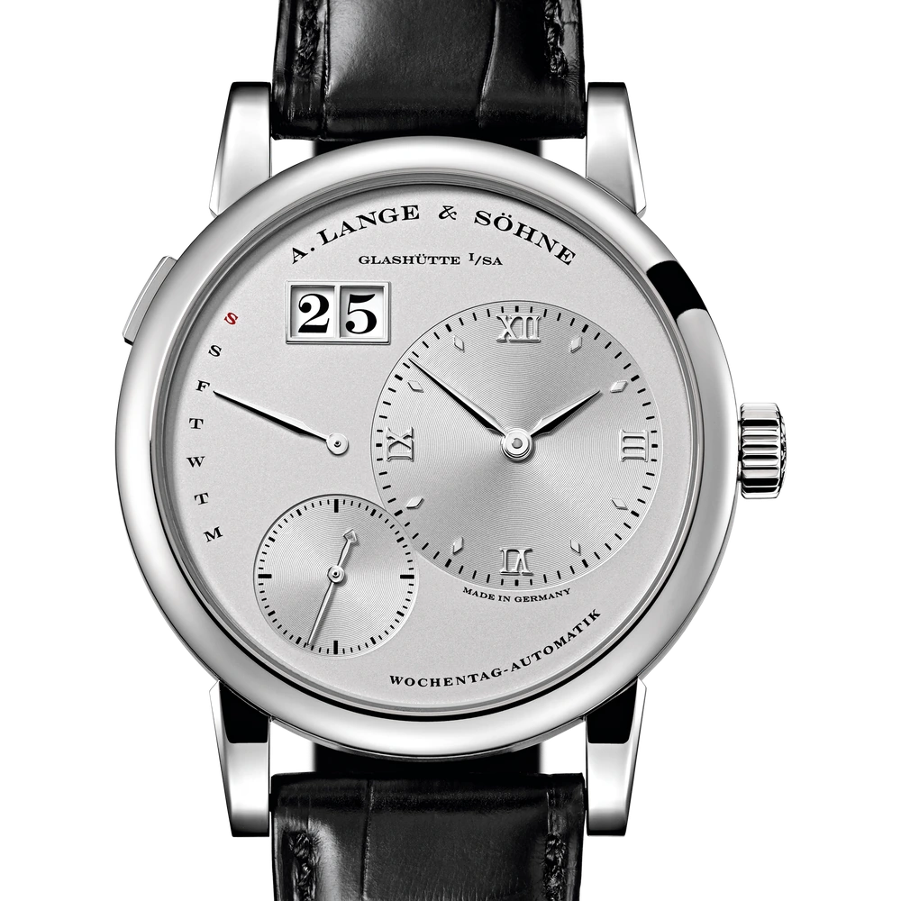A. Lange & Söhne Platinum, Rhodié Dial