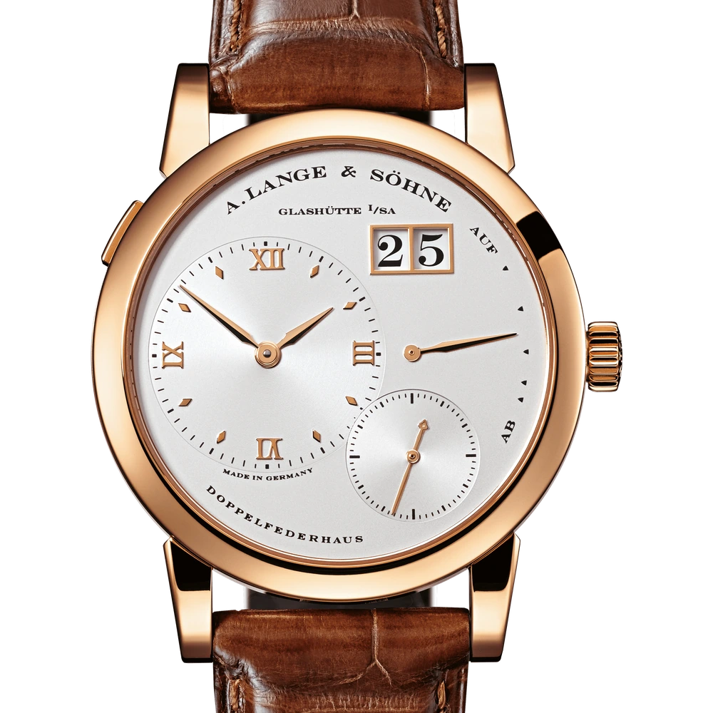 A. Lange & Söhne Pink Gold, Argenté Dial