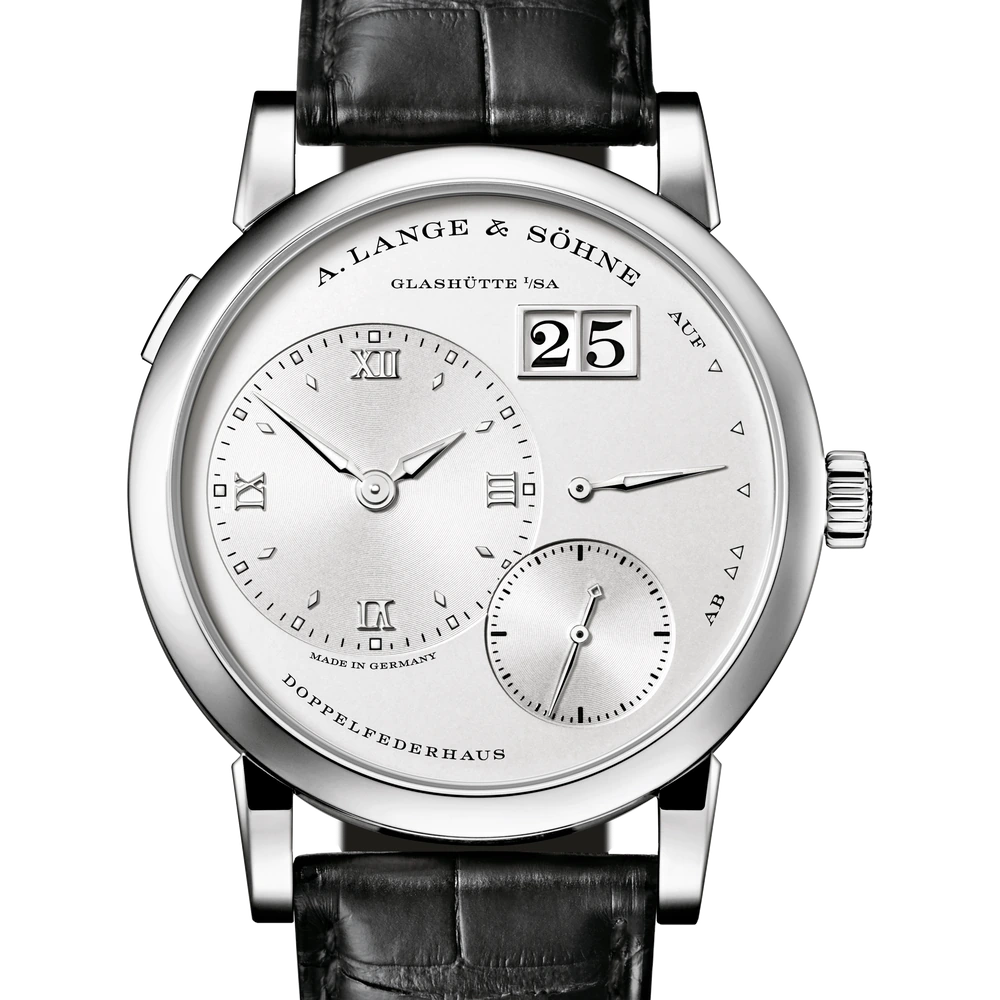 A. Lange & Söhne White Gold, Argenté Dial