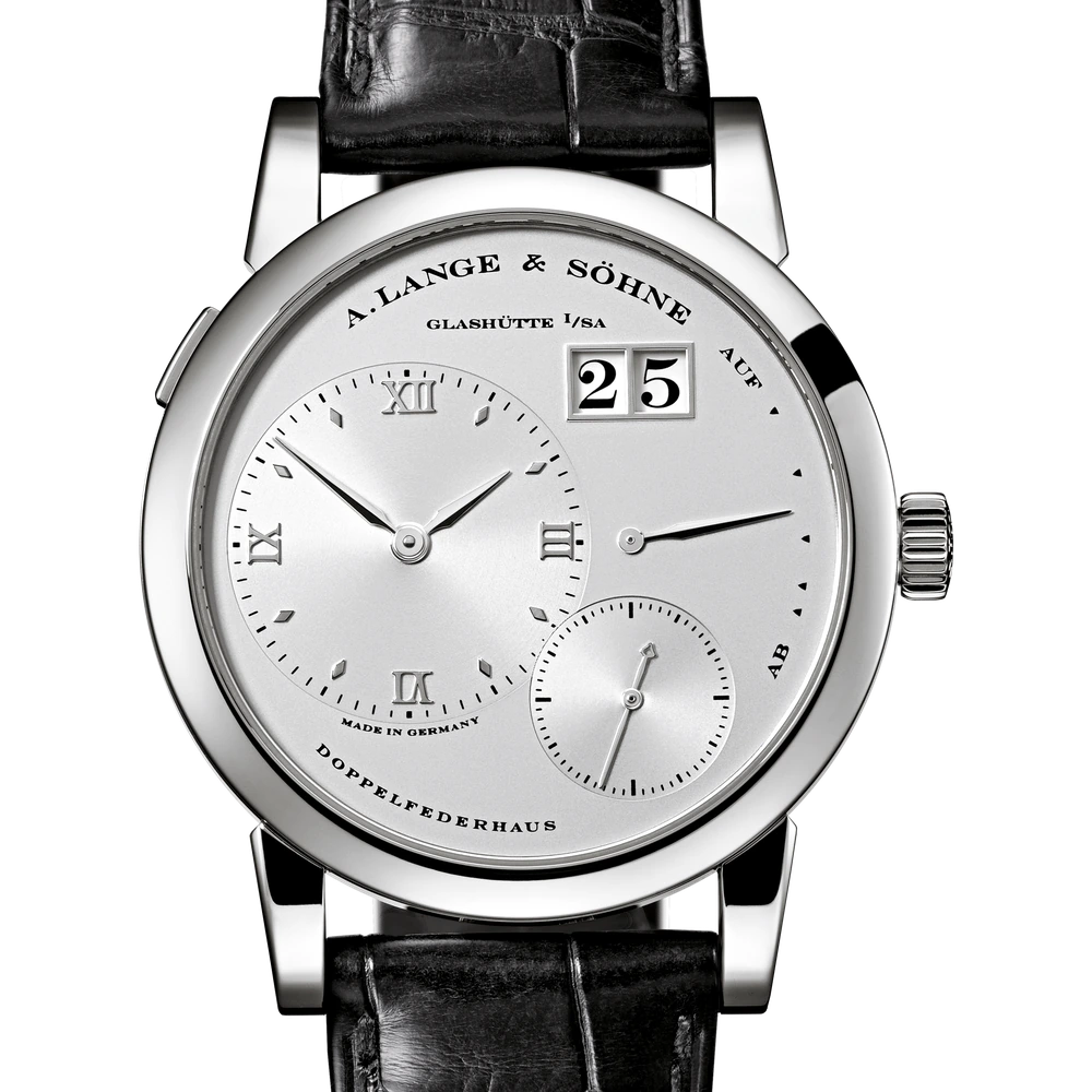 A. Lange & Söhne Platinum, Rhodié Dial