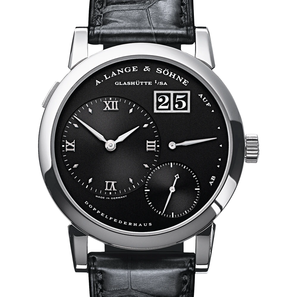 A. Lange & Söhne Platinum, Black Dial