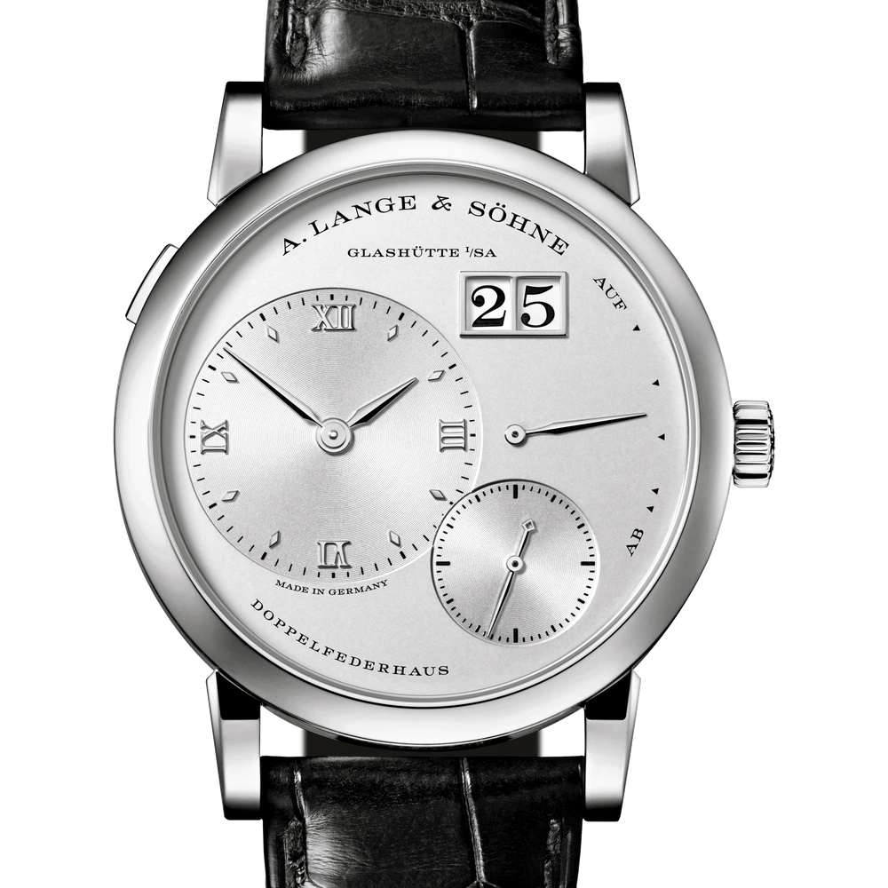 A. Lange & Söhne Platinum, Rhodié Dial