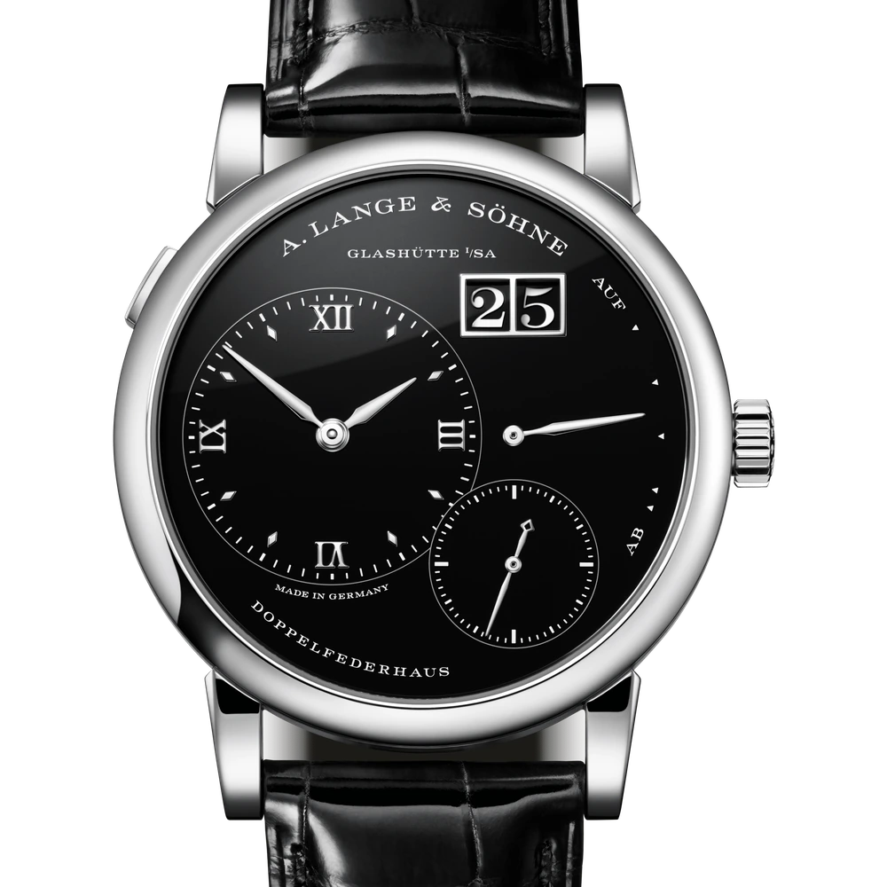 A. Lange & Söhne Platinum, Black Dial