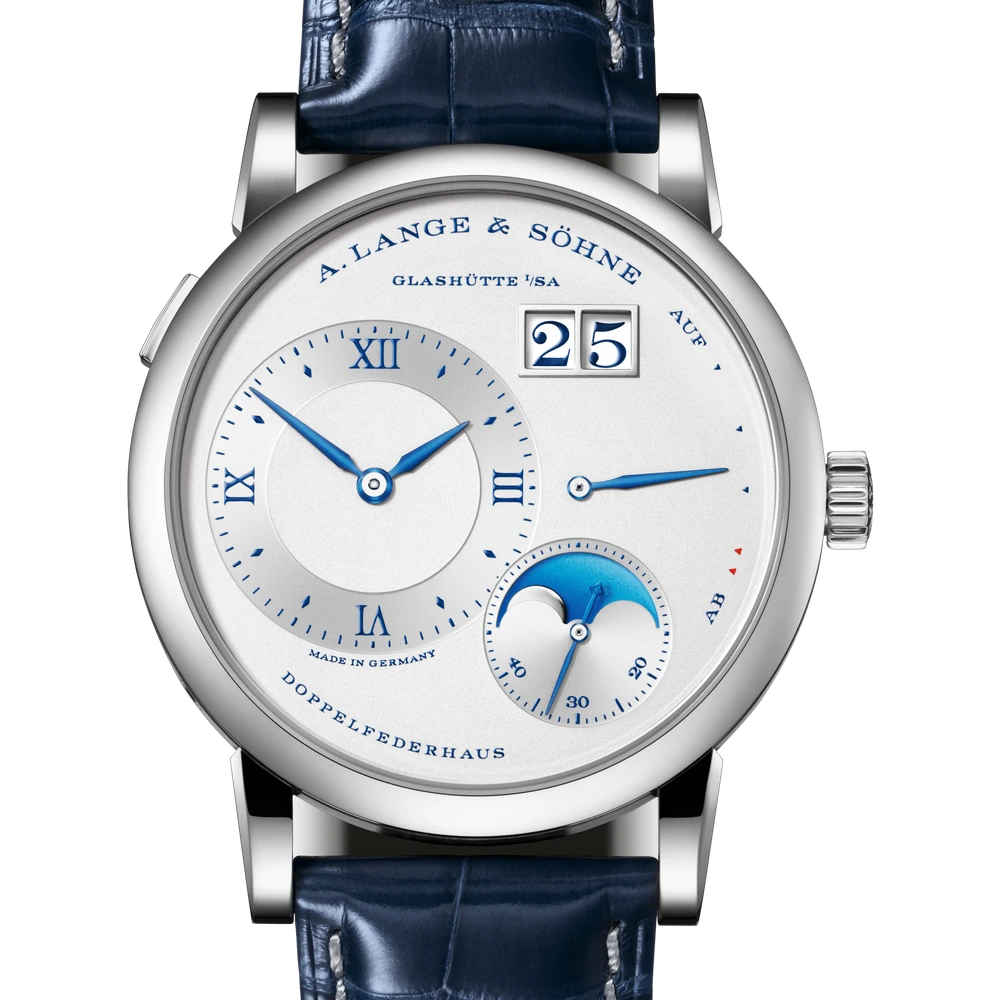 A. Lange & Söhne White Gold, Argenté Dial