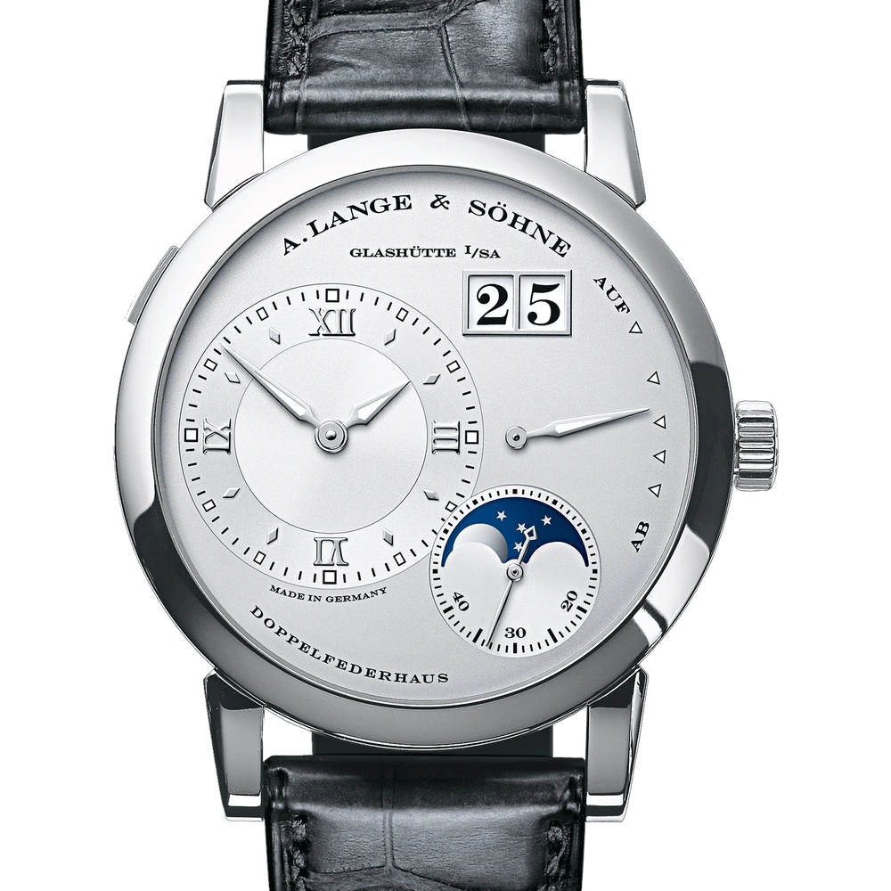 A. Lange & Söhne Platinum, Rhodié Dial