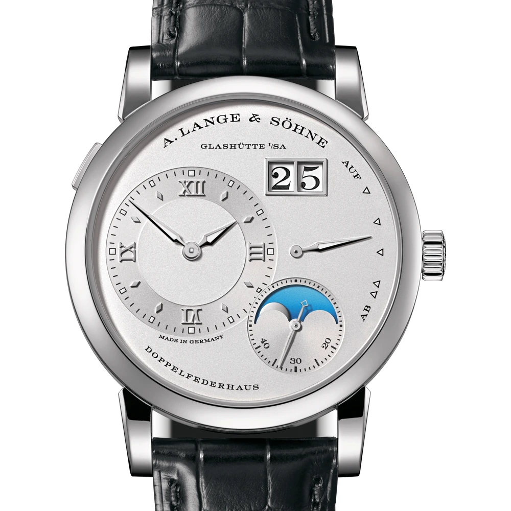 A. Lange & Söhne Platinum, Rhodié Dial