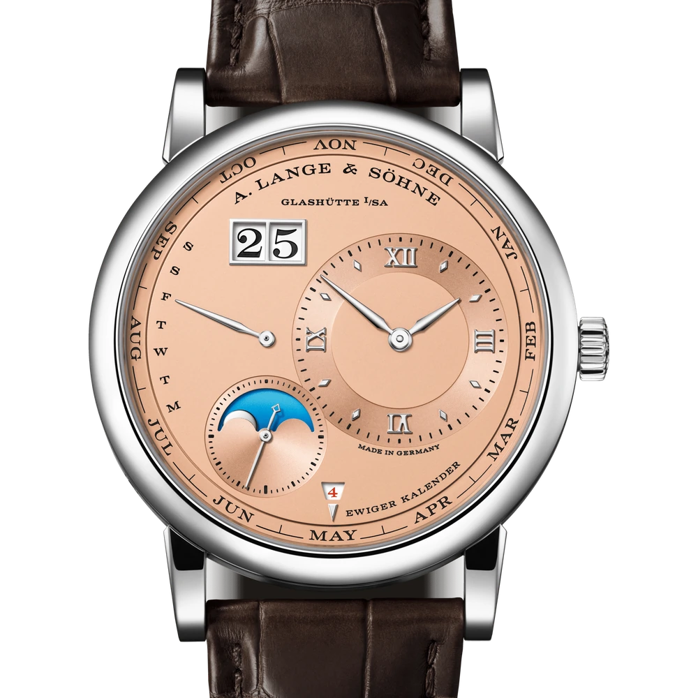A. Lange & Söhne White Gold, 18-carat pink gold Dial