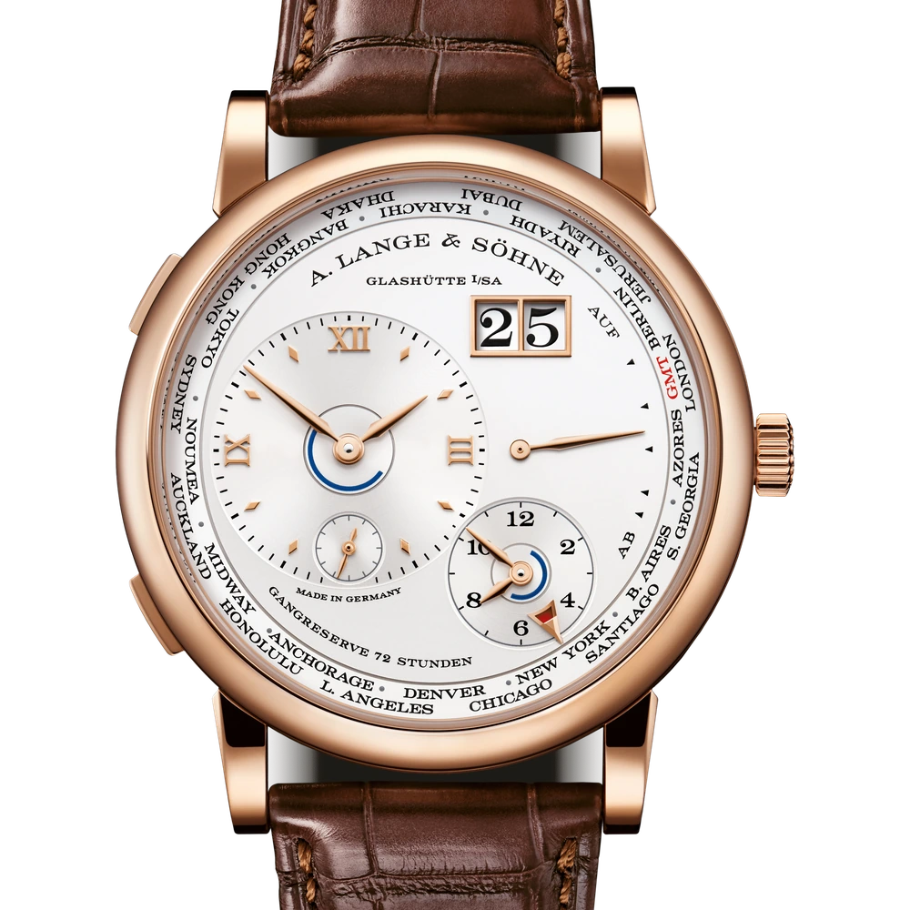 A. Lange & Söhne Pink Gold, Argenté Dial