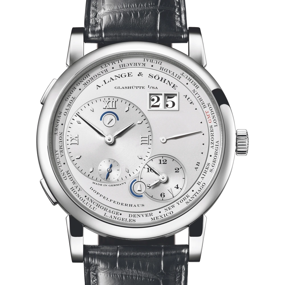 A. Lange & Söhne Platinum, Rhodié Dial