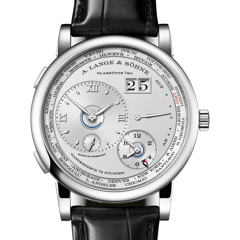 A. Lange & Söhne Platinum, Rhodié Dial