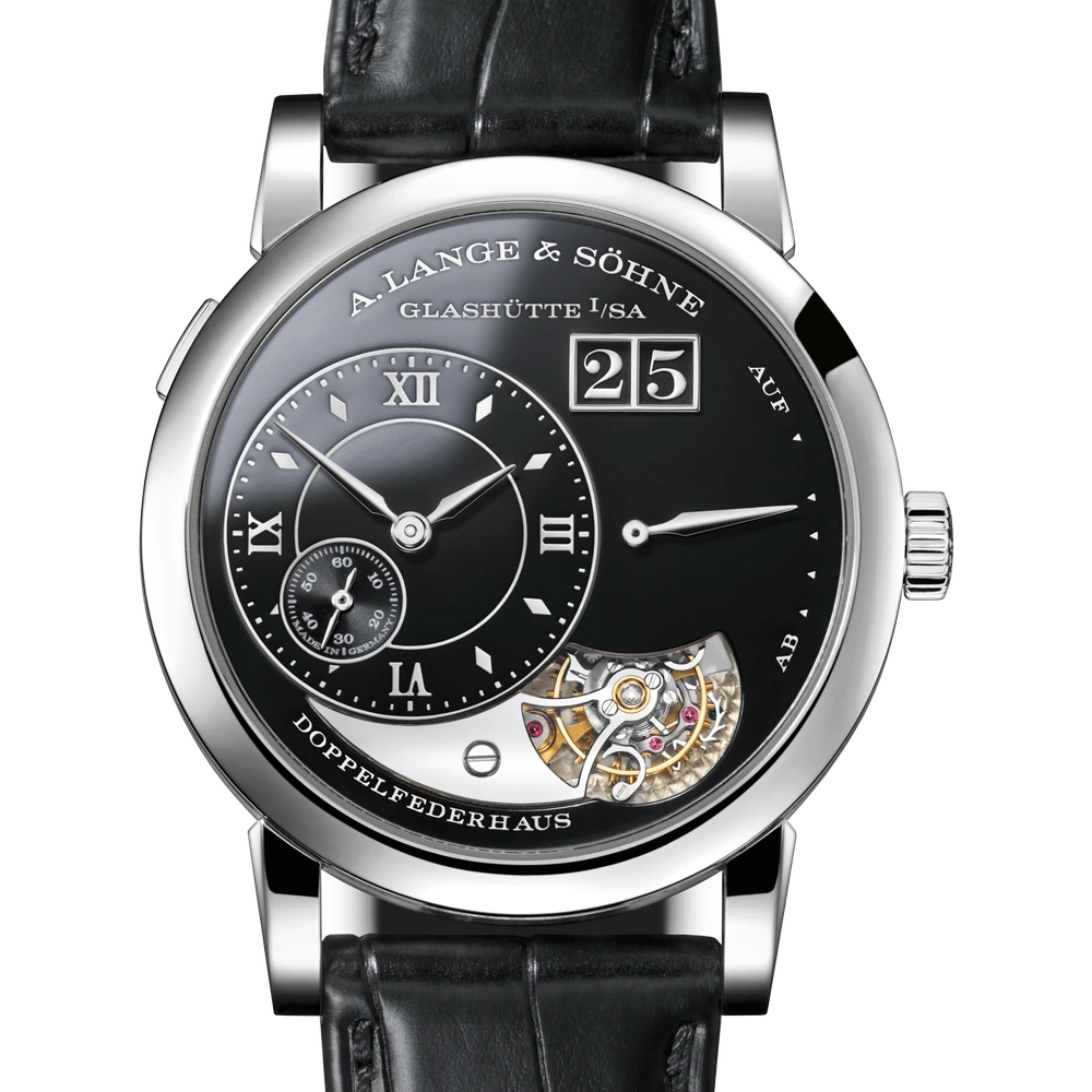 A. Lange & Söhne Platinum, Black Dial