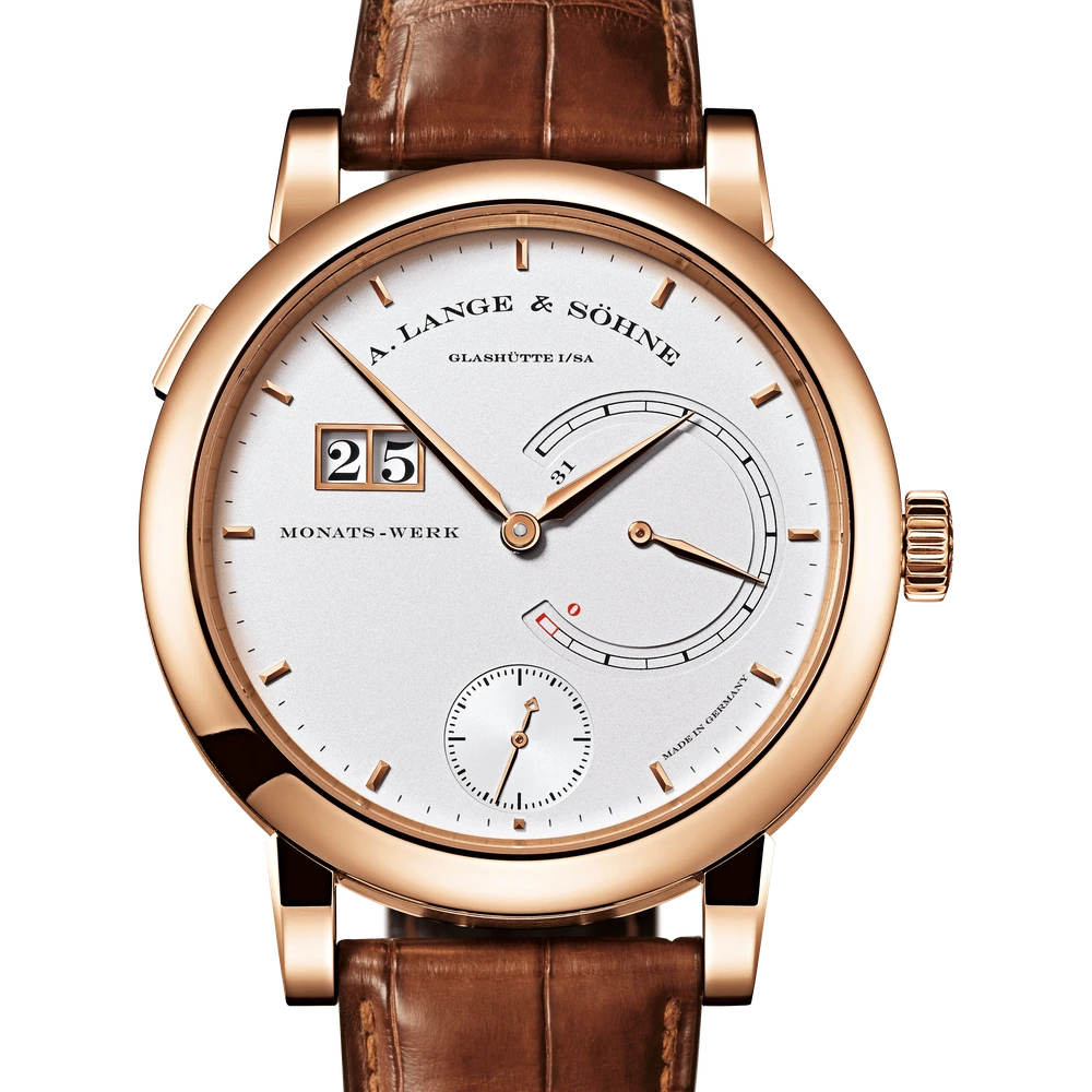 A. Lange & Söhne Pink Gold, Argenté Dial