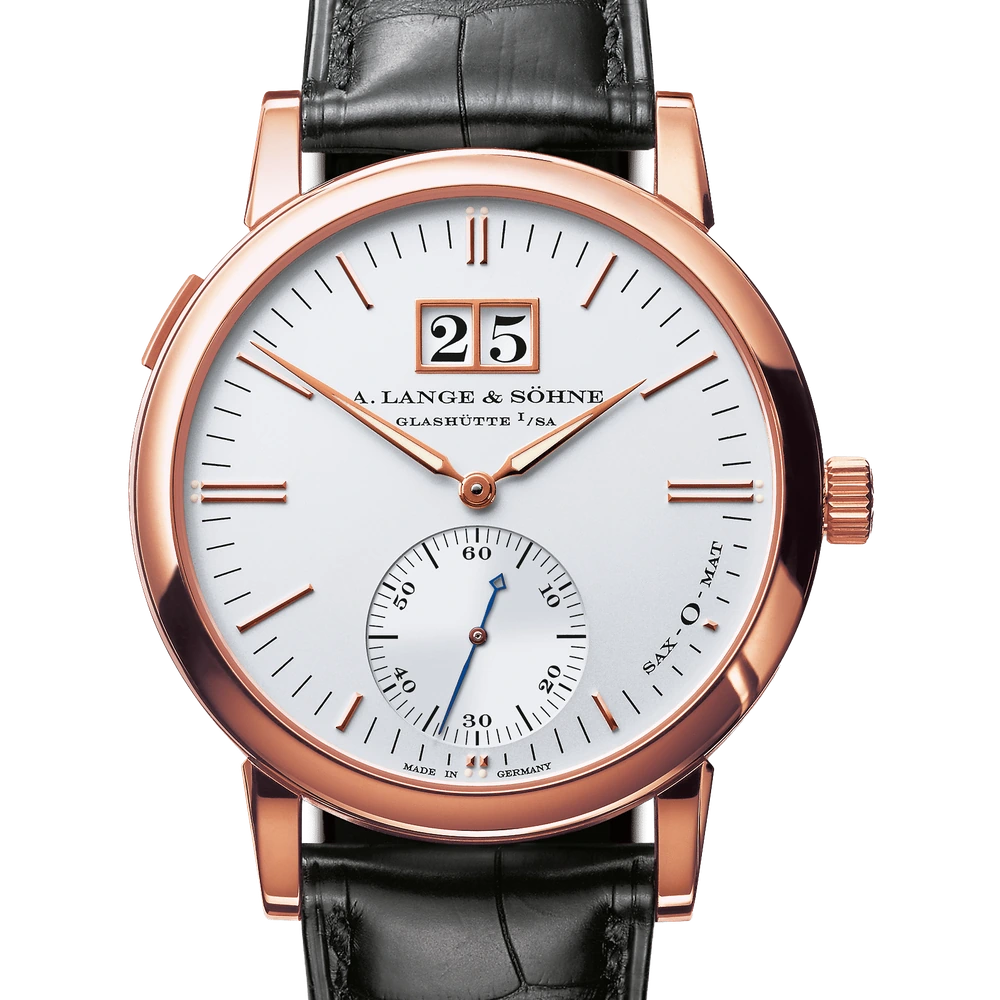A. Lange & Söhne Pink Gold, Argenté Dial