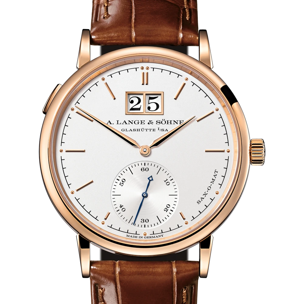 A. Lange & Söhne Pink Gold, Argenté Dial