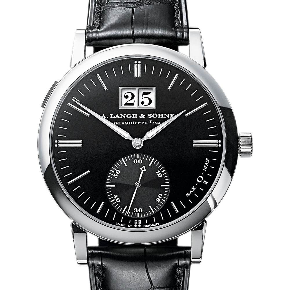 A. Lange & Söhne White Gold, Black Dial