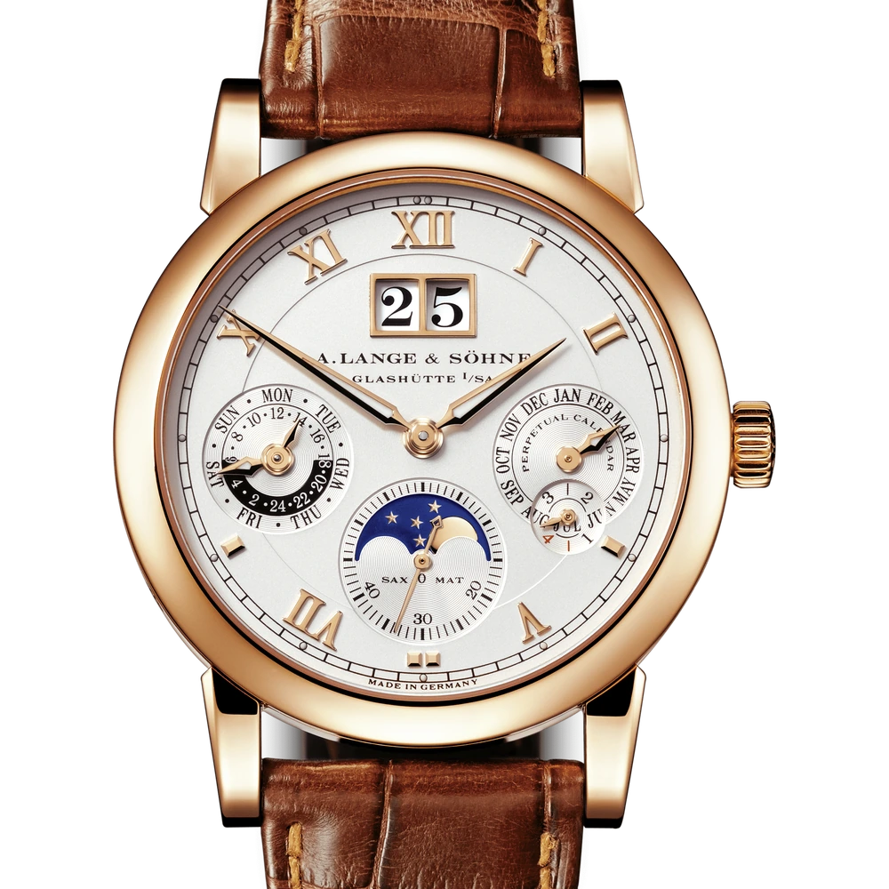A. Lange & Söhne Pink Gold, Argenté Dial