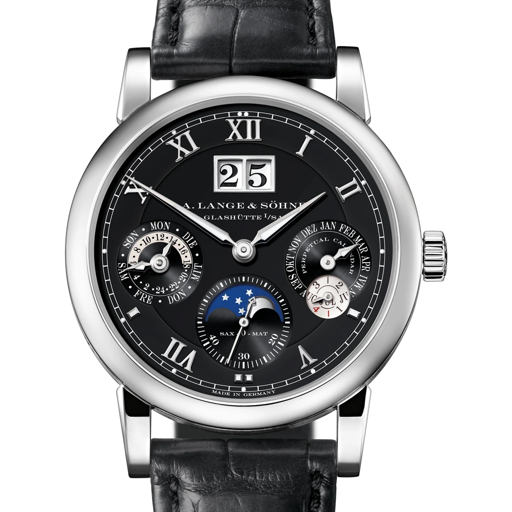 A. Lange & Söhne White Gold, Black Dial