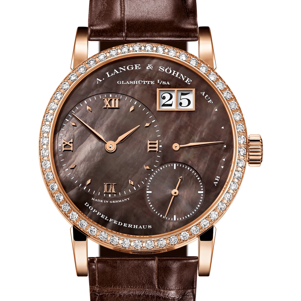 A. Lange & Söhne Pink Gold, Black Dial