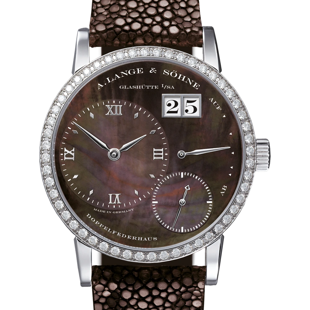 A. Lange & Söhne White Gold, Black Dial