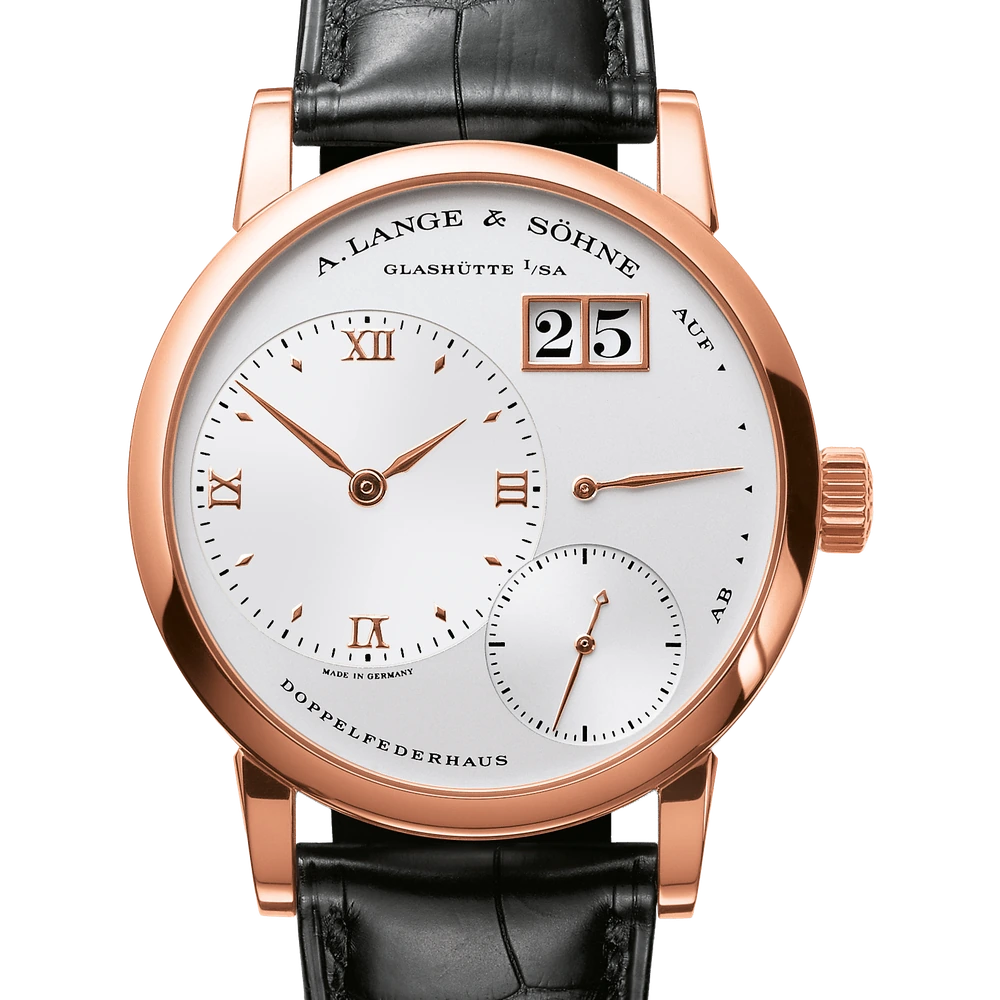A. Lange & Söhne Pink Gold, Argenté Dial