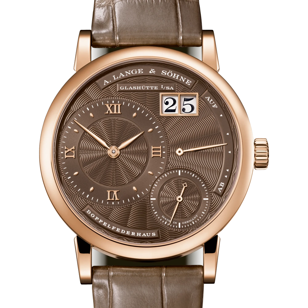 A. Lange & Söhne Pink Gold, Brown Dial