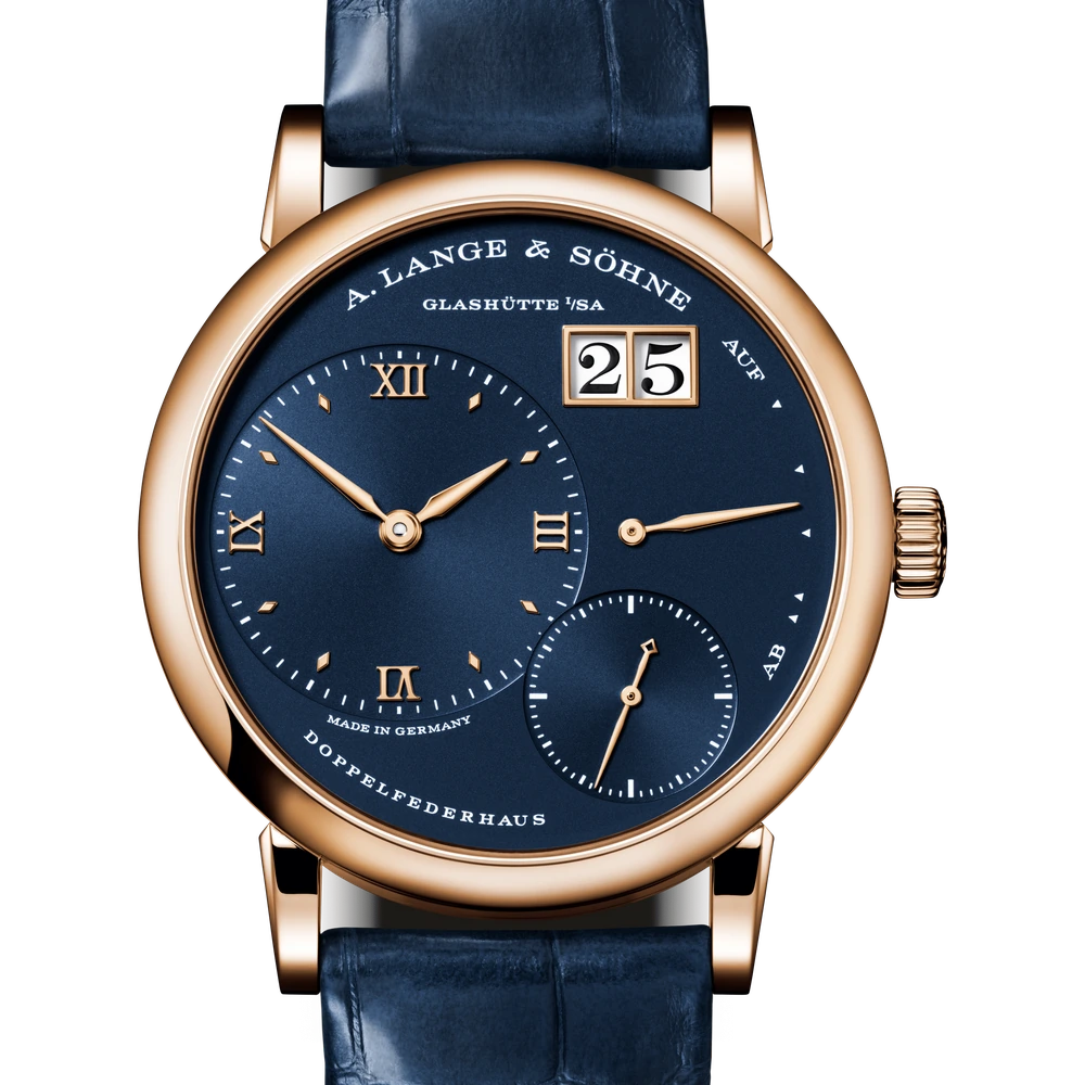 A. Lange & Söhne Pink Gold, Blue Dial