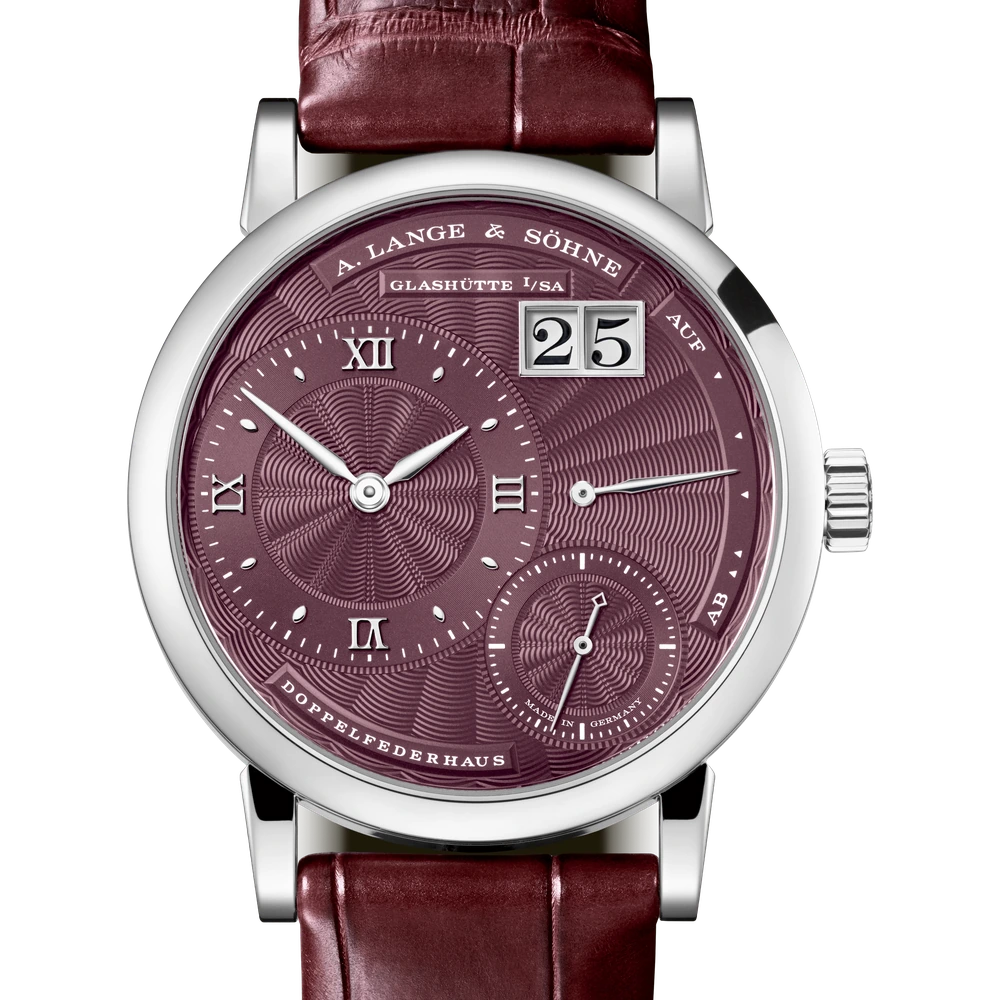 A. Lange & Söhne White Gold, Purple Dial