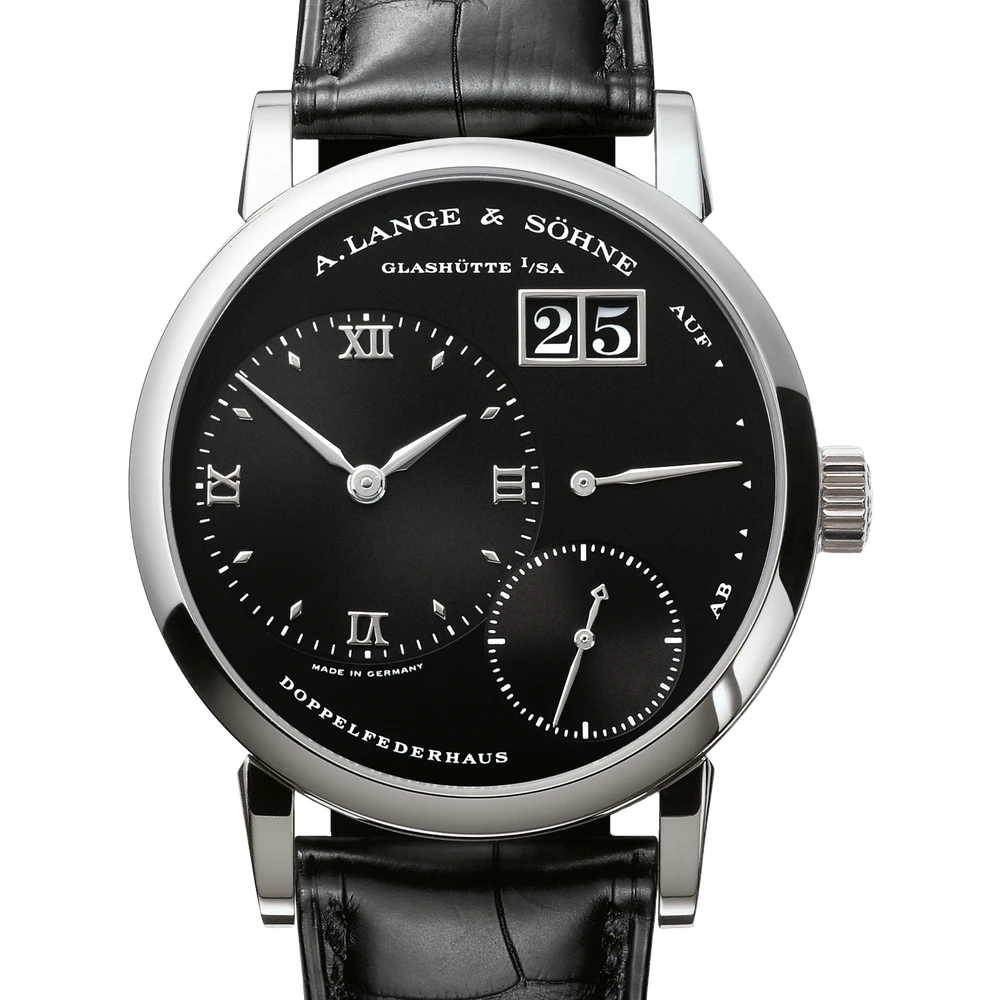 A. Lange & Söhne Platinum, Black Dial