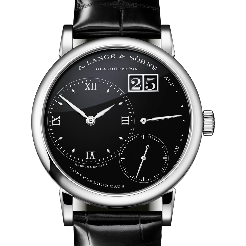 A. Lange & Söhne Platinum, Black Dial