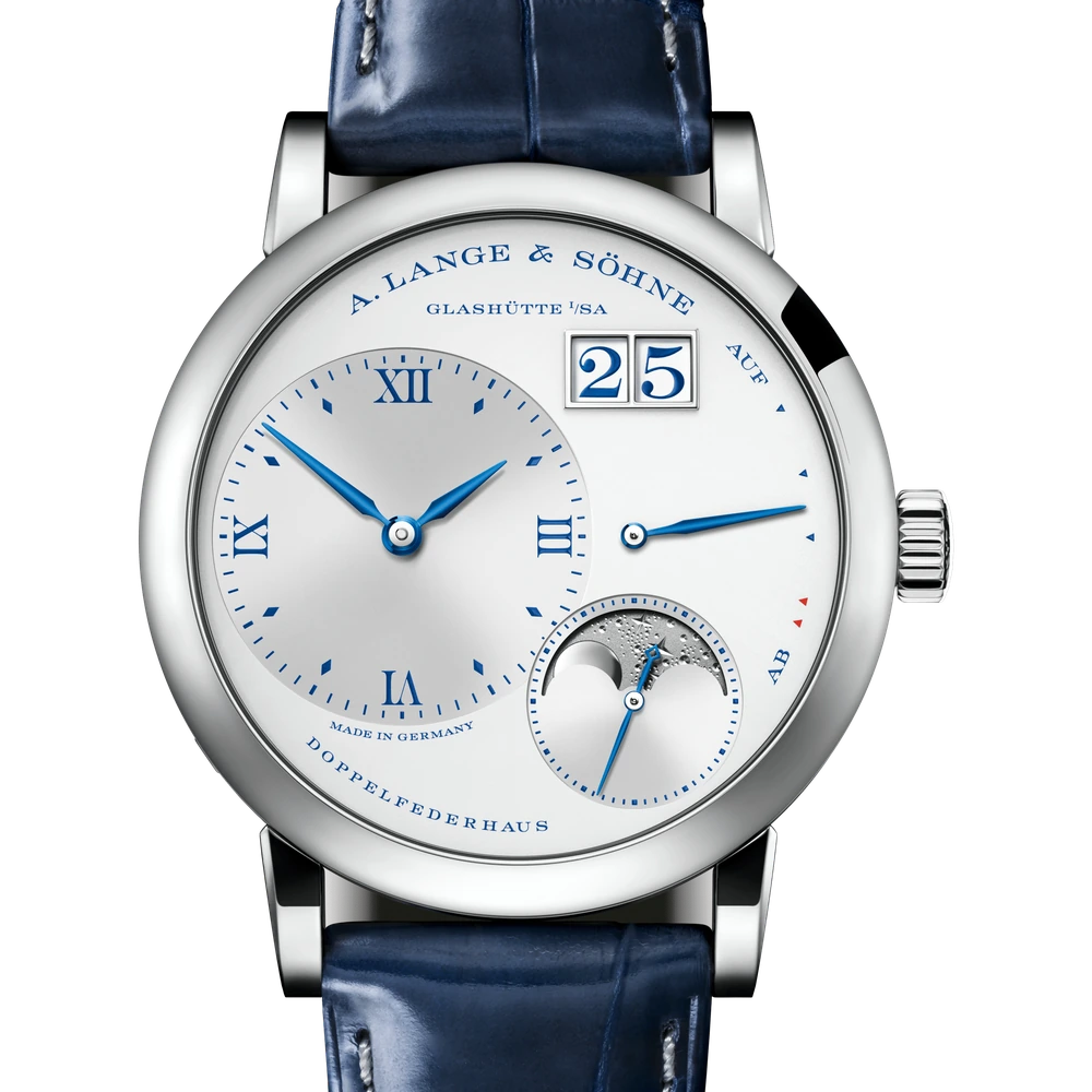 A. Lange & Söhne White Gold, Argenté Dial