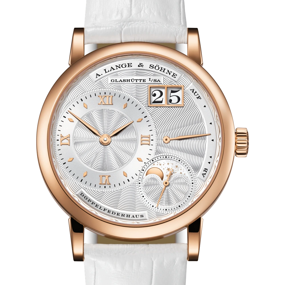 A. Lange & Söhne Pink Gold, Argenté Dial