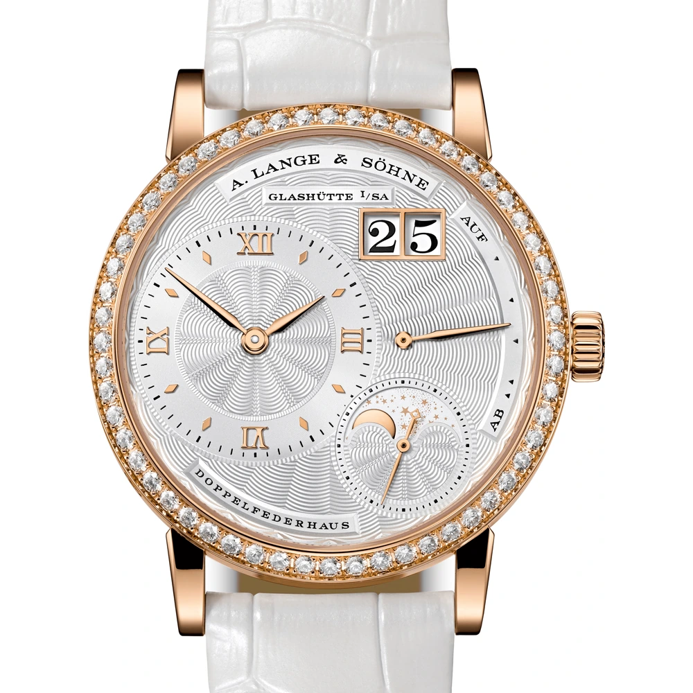 A. Lange & Söhne Pink Gold, Argenté Dial