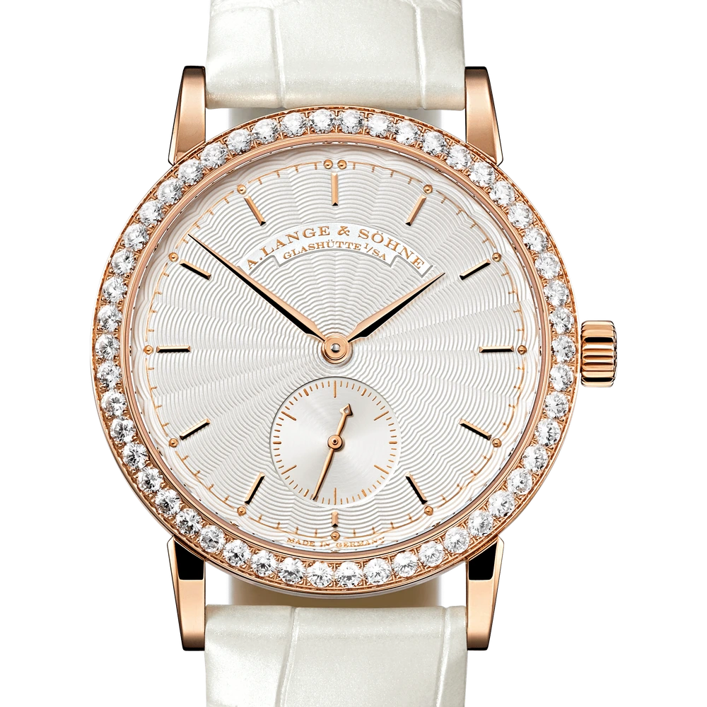 A. Lange & Söhne Pink Gold, Argenté Dial