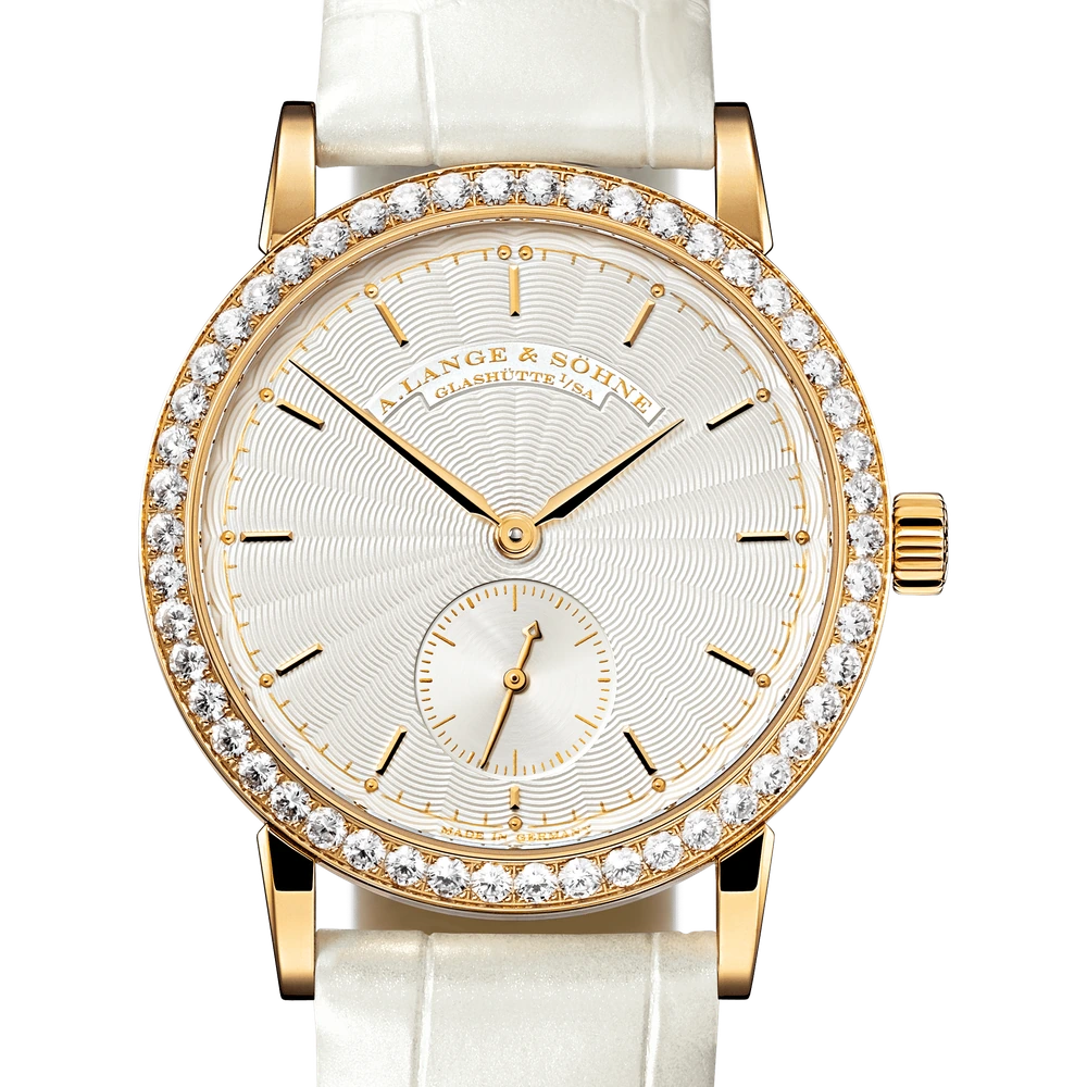 A. Lange & Söhne Yellow Gold, Argenté Dial
