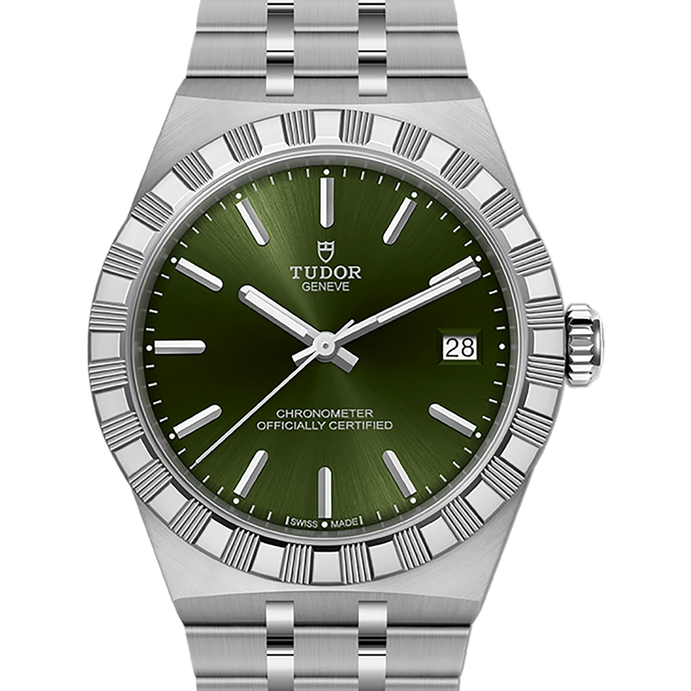 Tudor TUDOR Royal, 36mm steel case, green dial