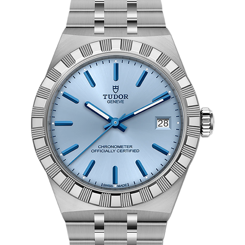 Tudor TUDOR Royal, 36mm steel case, light blue dial