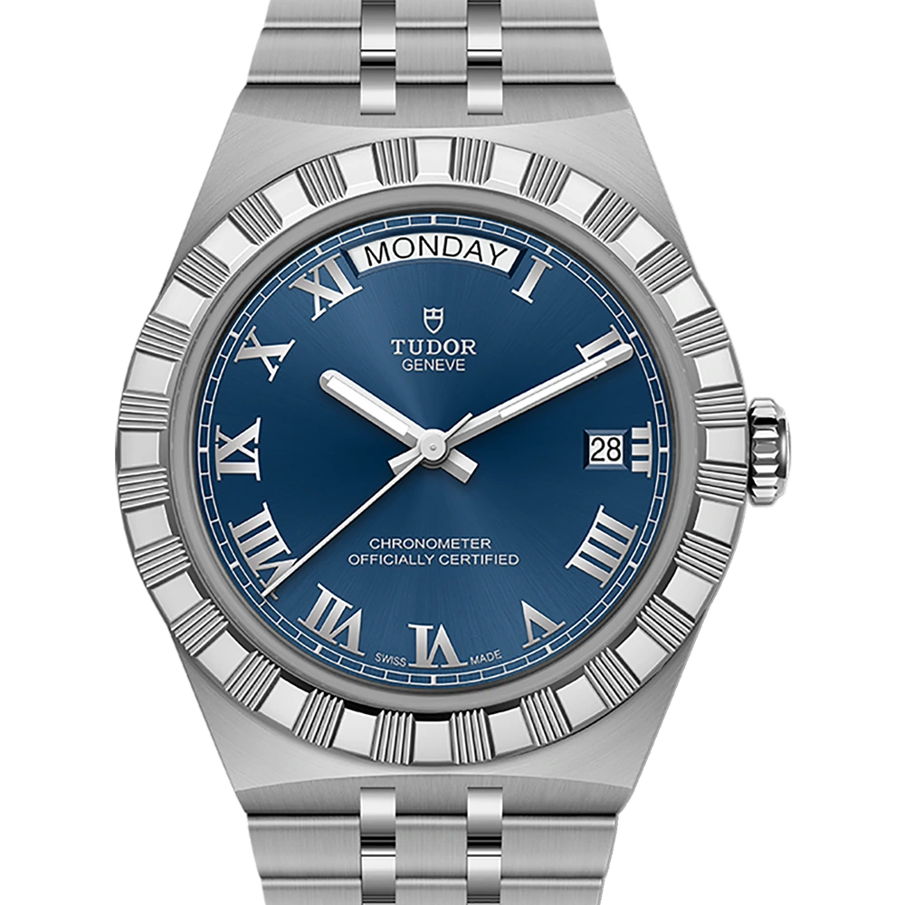 Tudor TUDOR Royal, 40mm steel case, blue dial