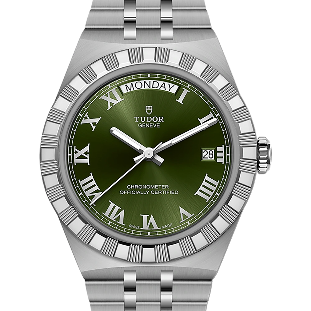 Tudor TUDOR Royal, 40mm steel case, green dial