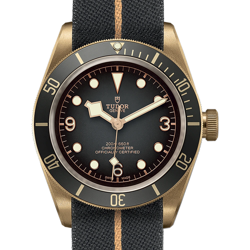 Tudor Black Bay Bronze, 43mm bronze case, slate-grey dial