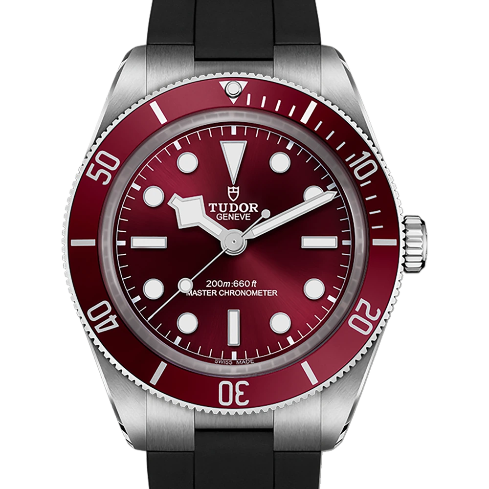 Tudor Black Bay 58, 39mm steel case, burgundy dial