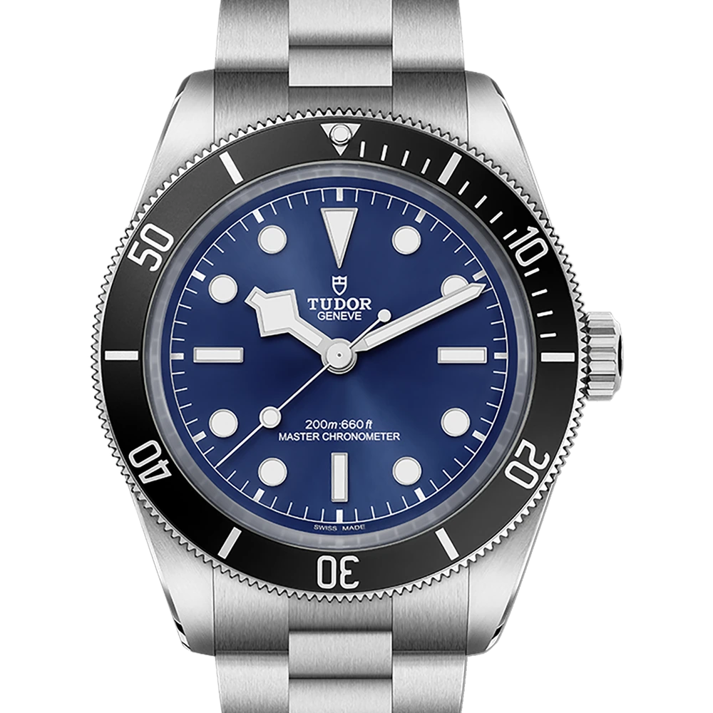 Tudor Black Bay 68, 43mm steel case, blue dial