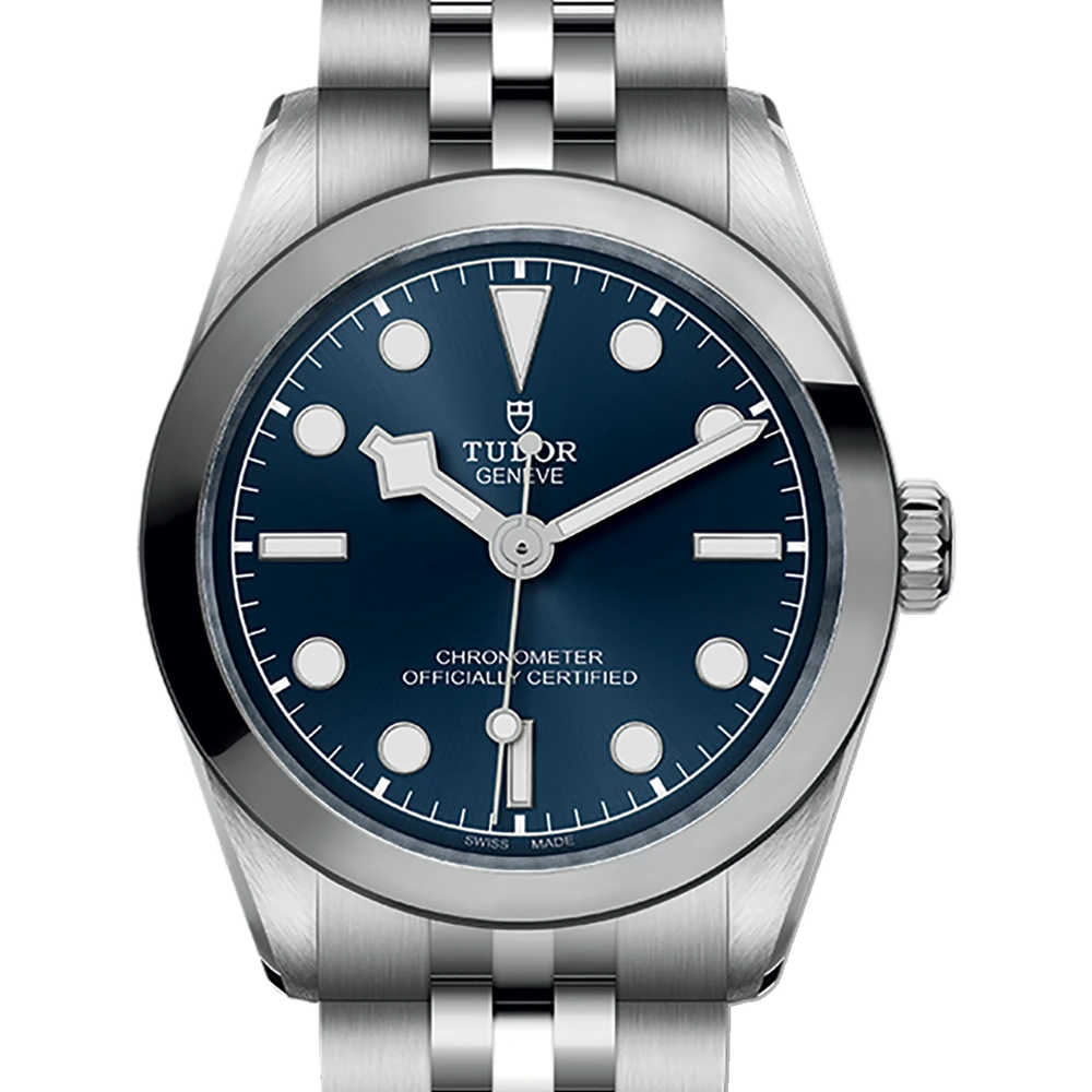 Tudor Black Bay One 31, 31mm steel case, steel bracelet, blue dial