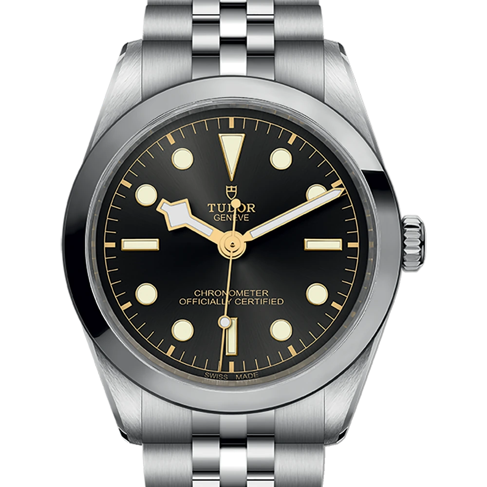 Tudor Black Bay One 36, 36mm steel case, steel bracelet, anthracite dial