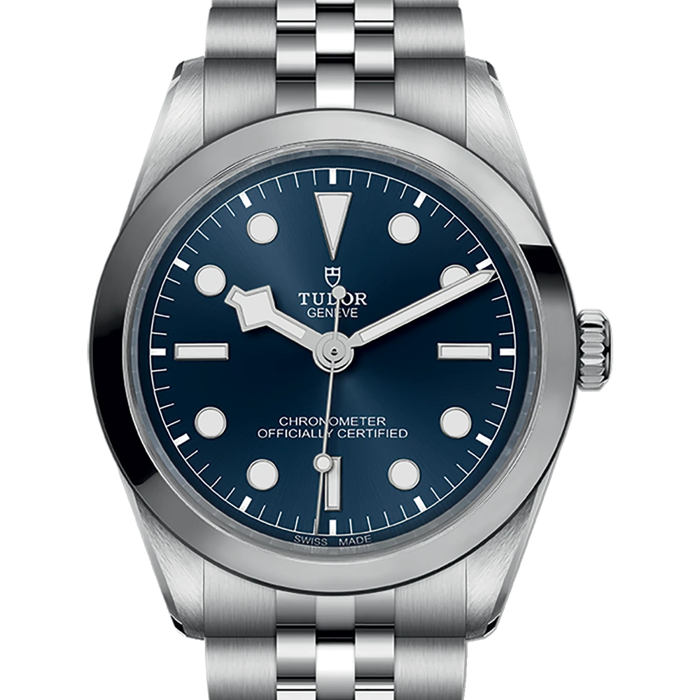 Tudor Black Bay One 36, 36mm steel case, steel bracelet, blue dial