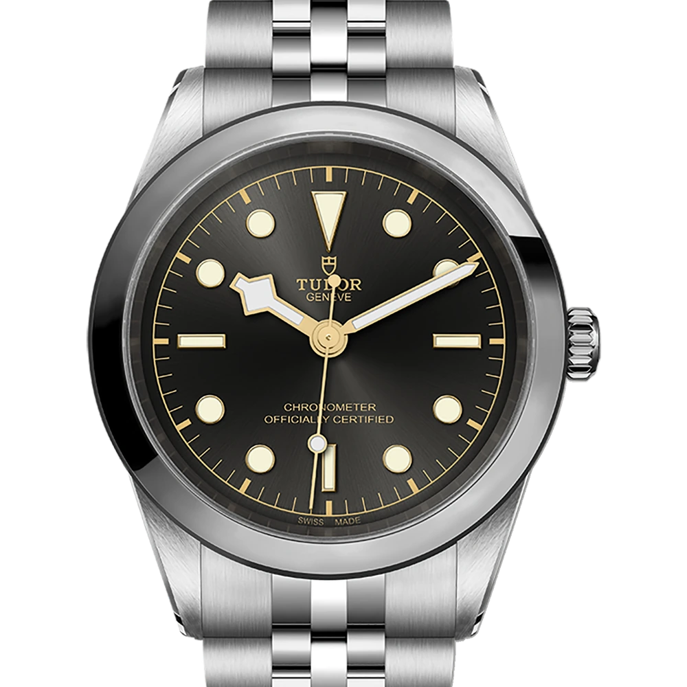Tudor Black Bay One 41, 41mm steel case, steel bracelet, anthracite dial