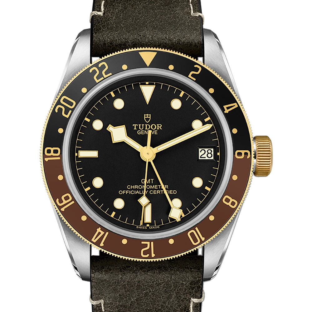 Tudor Black Bay GMT S&G, 41mm steel case, black dial